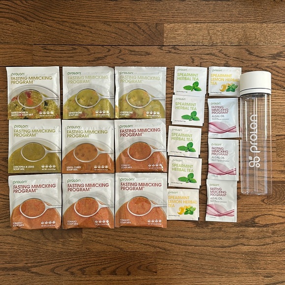 Other | Prolon Fasting Mimicking Soups 9 Tea 6 Algal Oil 3 New Water ...